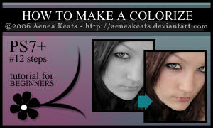 HOW TO MAKE A COLORIZE - Tut.