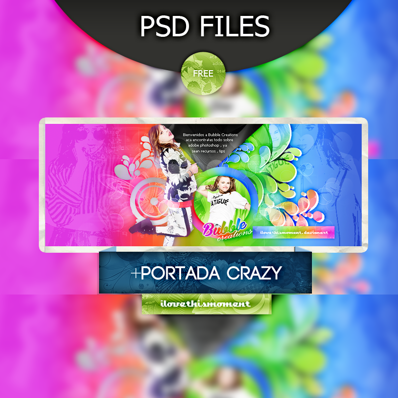 +Crazy|Portada PSD