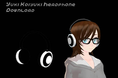 MMD Yuki Koiyuki Headphone DL