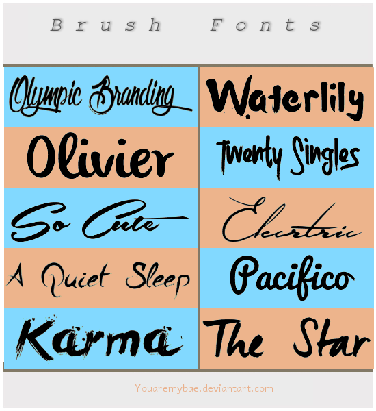 +Fonts brush | #O1