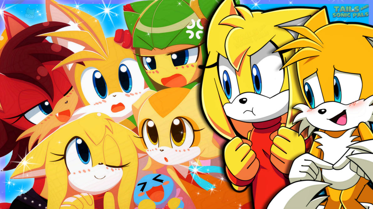Tails and Zooey by stargalaxyfox on DeviantArt
