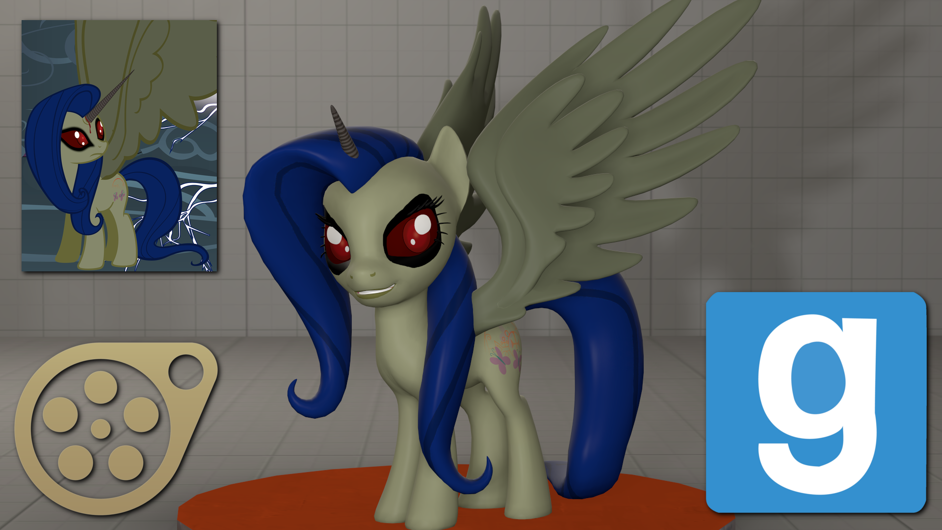 [SFM/GMOD/DL] Demon Fluttershy v2 by MarnyFilozof on DeviantArt