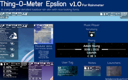 Thing-O-Meter Epslion v1.0 for Rainmeter