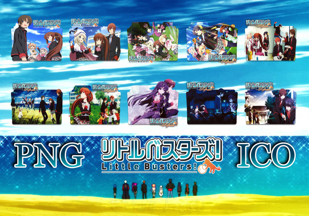 Little Busters! Icon Pack by HolieKay on DeviantArt