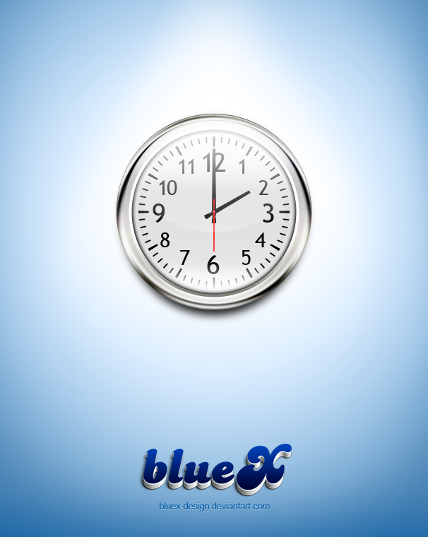 wall clock Free PSD file by BlueXDesign on DeviantArt