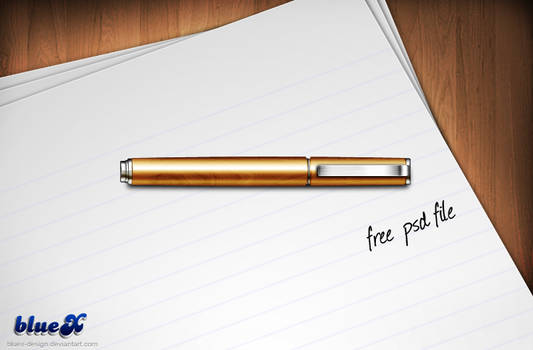 Pen Icon FREE PSD file
