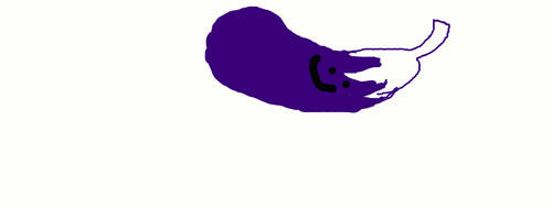Eggplant doodle
