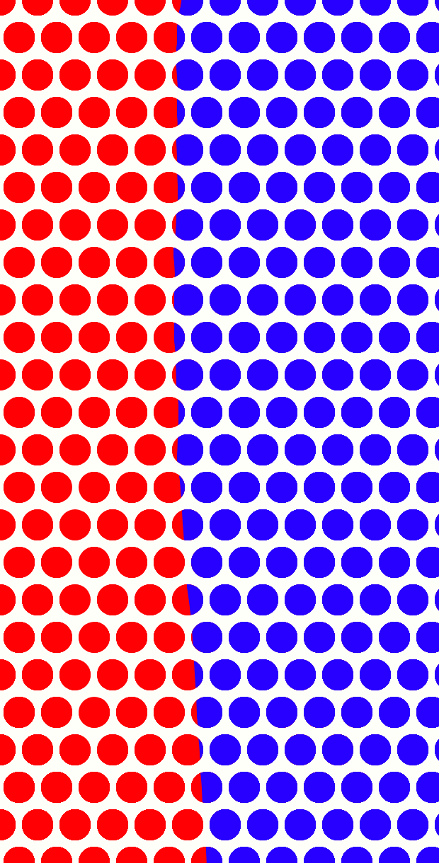 Red and Blue Dots by AdrenalineRush1996 on DeviantArt