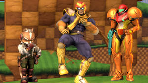 Dancing Captain Falcon and Friends.