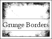 Grunge borders - PSP 8