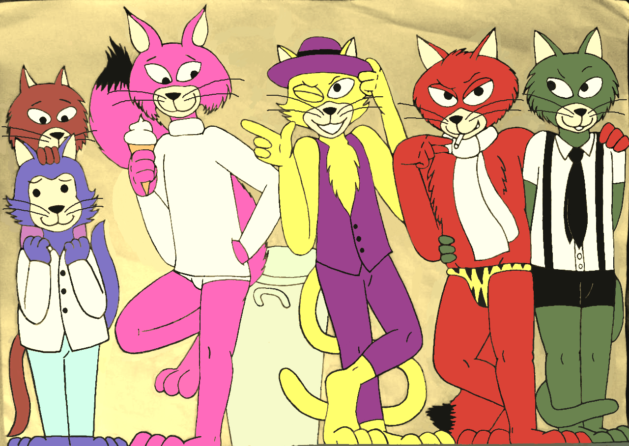 TC and the Alley Cats by FriendlyPineapple on DeviantArt