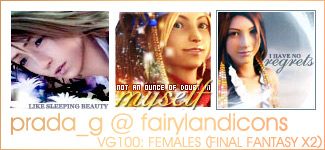 fairylandicons-100 FFX2 Female