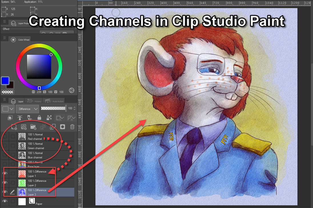 Create Channels in Clip Studio Paint by QTMarx on DeviantArt