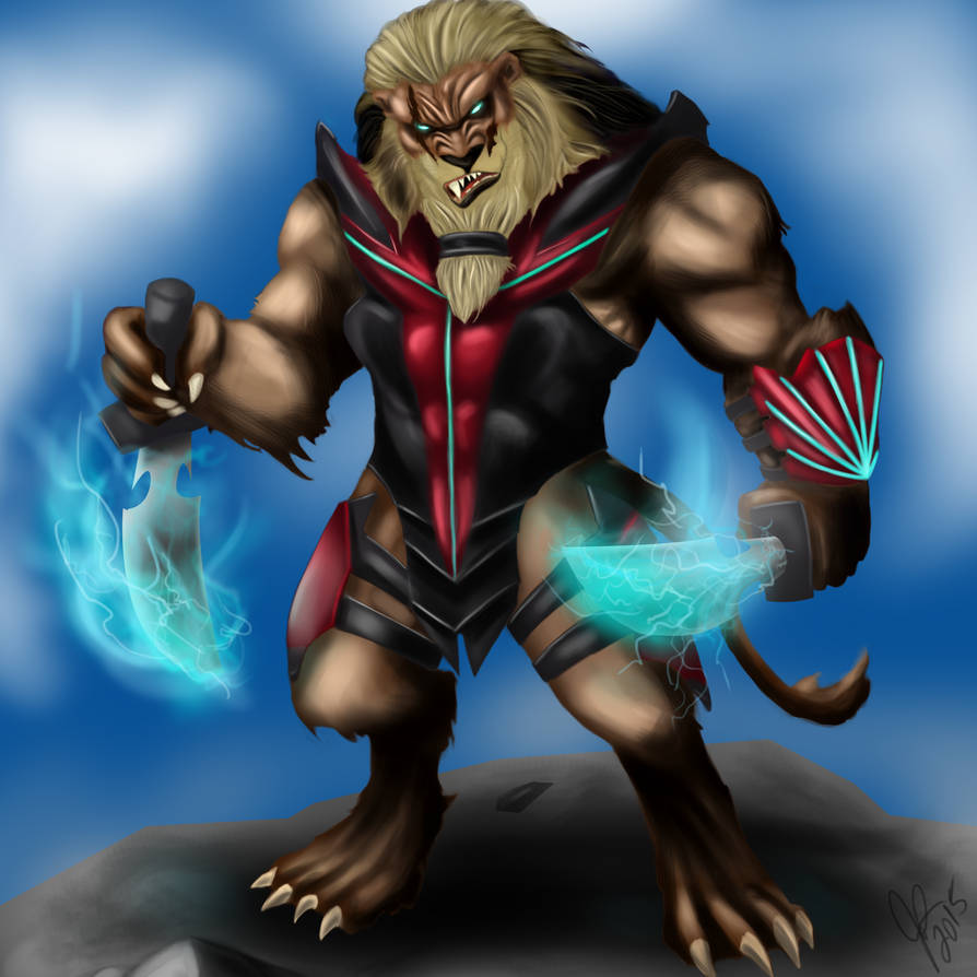the Hunted a lion concept character by joserodarte on DeviantArt