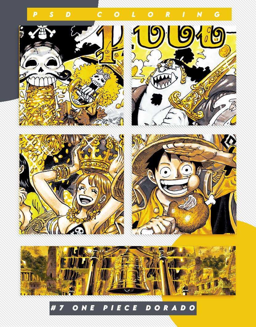 Download Psd Coloring 7 One Piece Dorado By Key678 On Deviantart