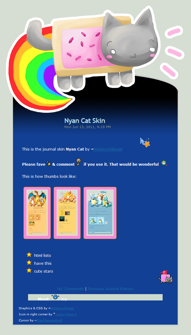 Nyan Cat Skin Version 2