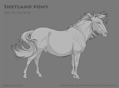 Shetland Pony|P2U Base|