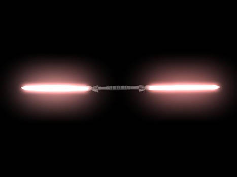 The lightsaber of Darth Maul