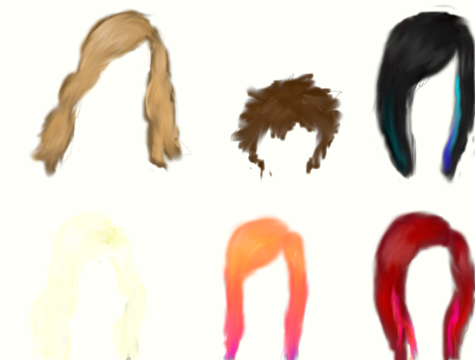Hair study 2 by Zephy10 on DeviantArt