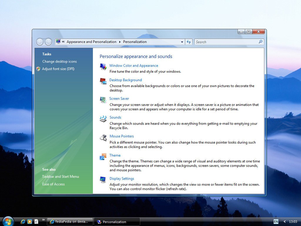 Windows Xp Glass Personalization for XP glass by fediaFedia on DeviantArt