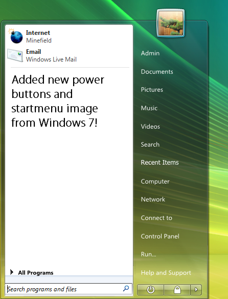 Windows 7 M3 for vistart