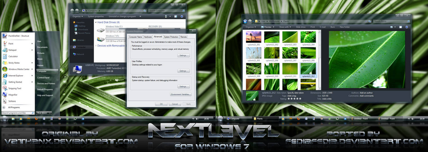 NEXTlevel port for Win7 by fediaFedia