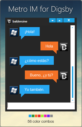 Metro IM for Digsby
