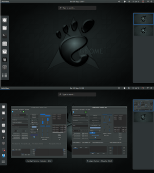 Gnome Dark Theme Accessory Pack