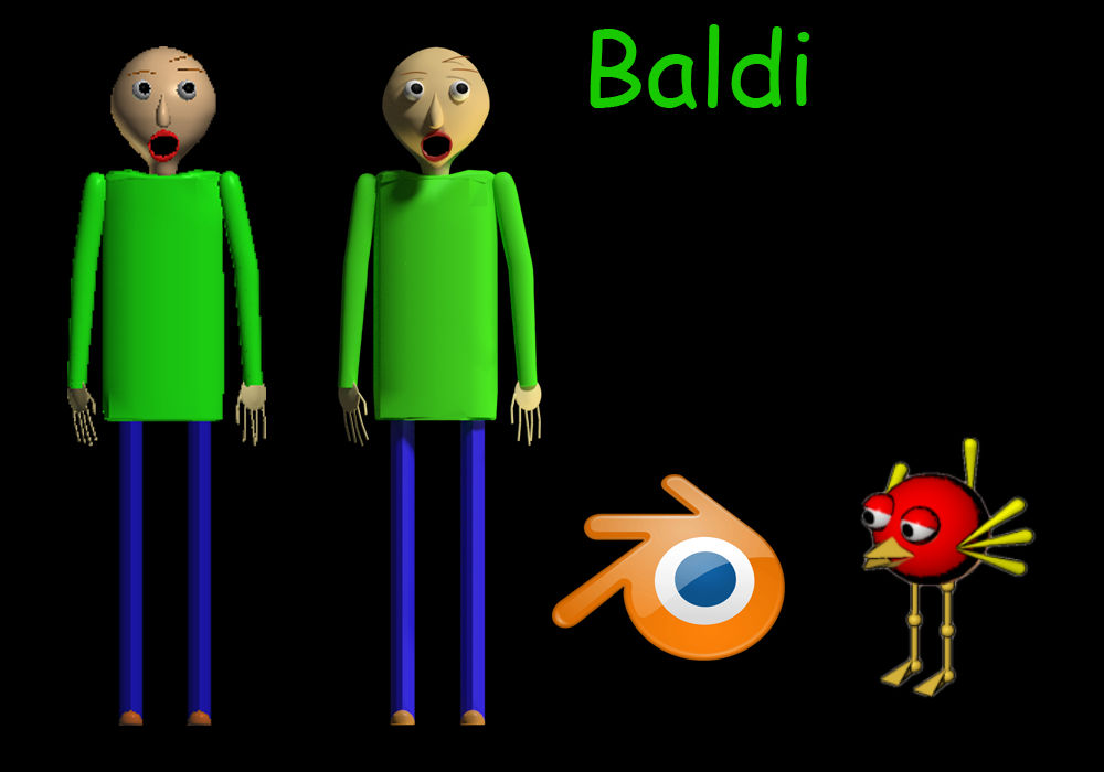 Baldi basics characters. Baldi anim8or. Player Baldi модель. Anim8or Baldi Basics. Модель игрока из БАЛДИ.