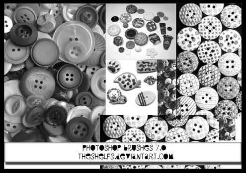 Buttons Brushes