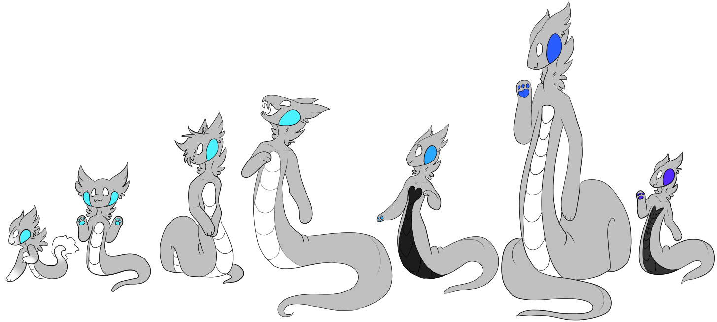 All Basic Snakekey Bases - F2U by Hannah--Bug on DeviantArt