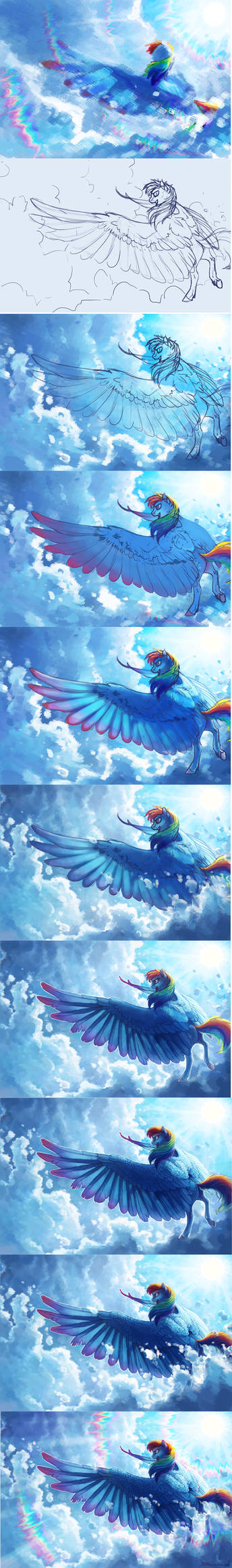 Cloud chasser WIP by TurnipStewdios on DeviantArt