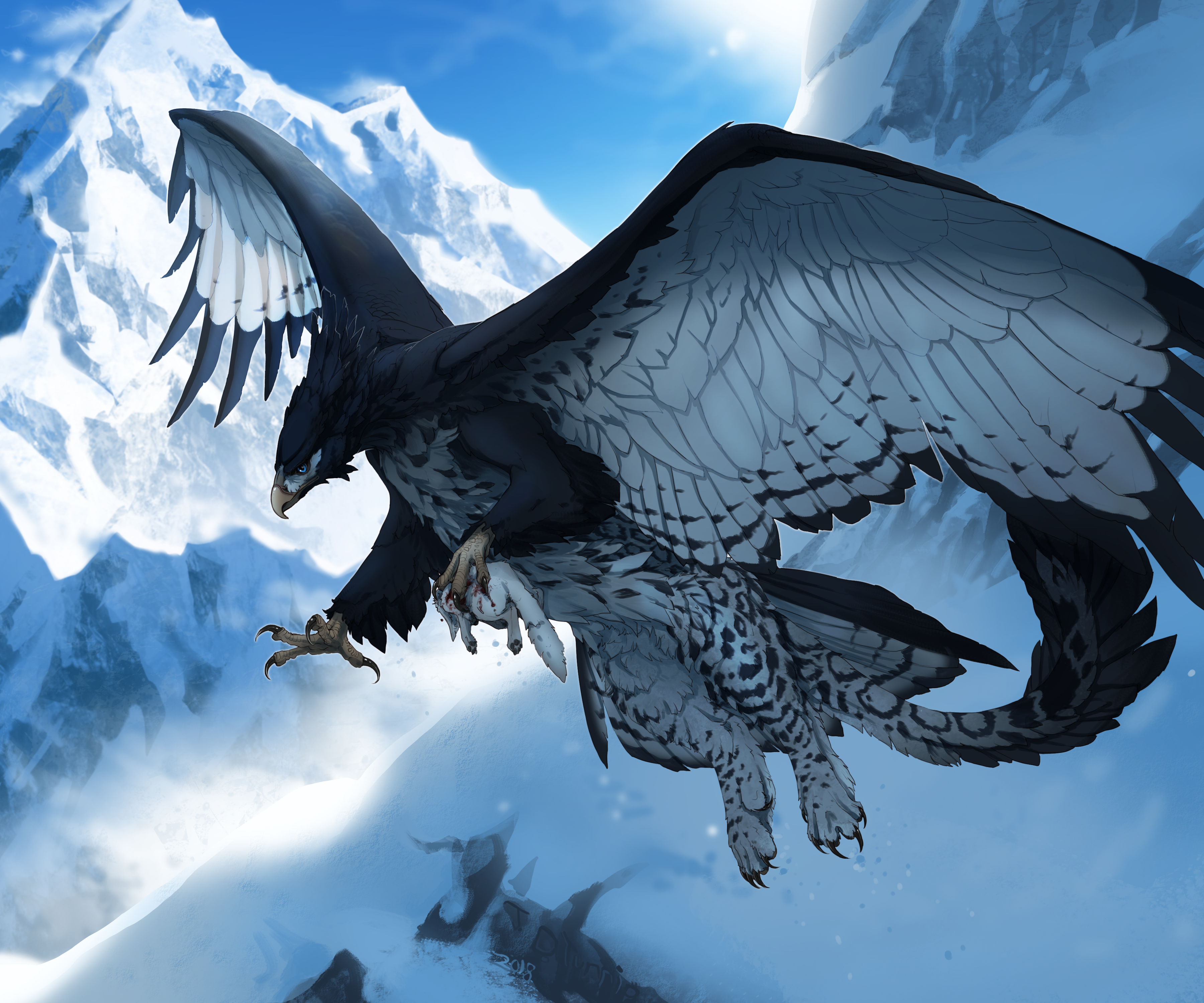 Snow Gryphon