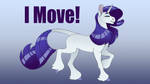 Rarity Walk Cycle Animation by turnipBerry