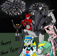 Happy New Year by Vani-Fox on DeviantArt