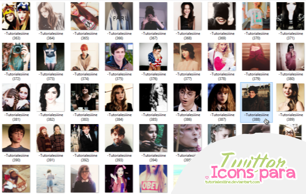 Icons para twitter!