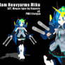 MMD - Gundam Heavyarms miku DL