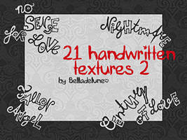21 Handwritten Materials 2