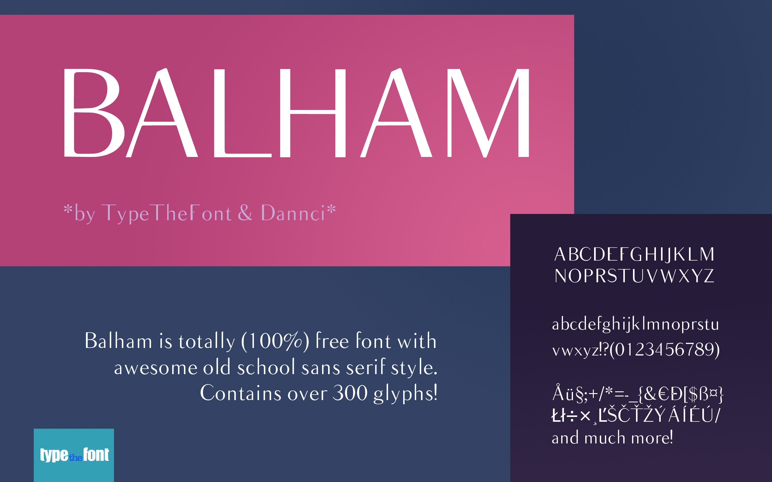 Balham - Free Elegant Font
