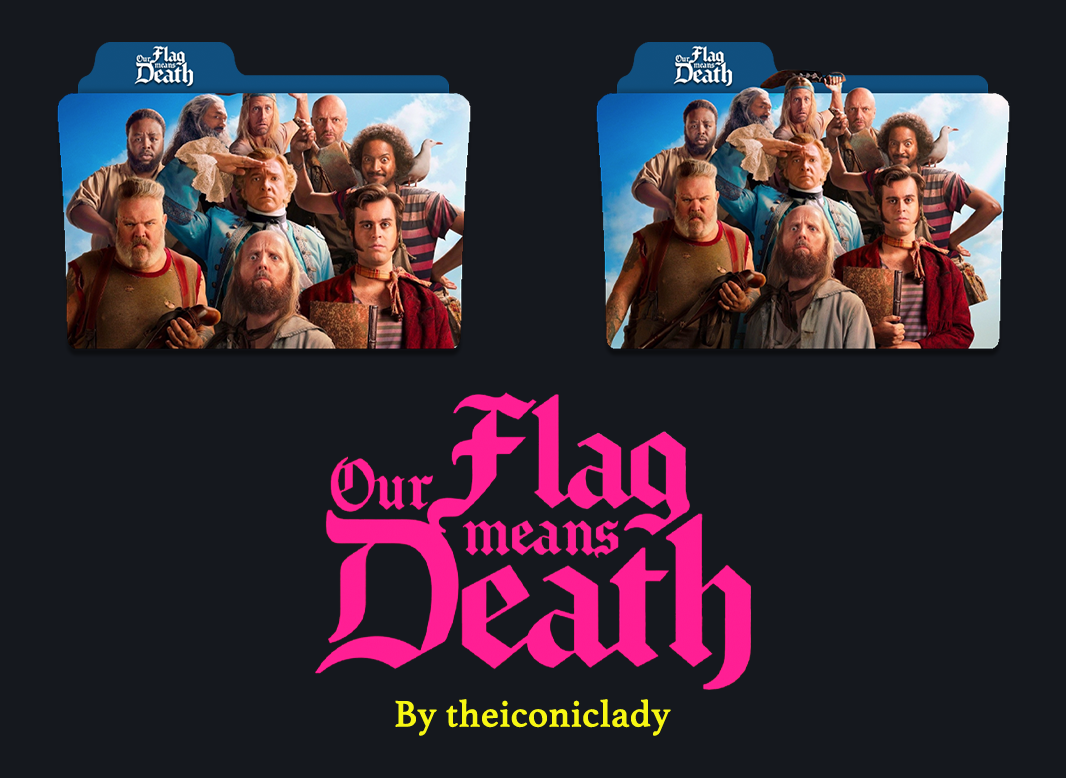 Our Flag Means Death Folder Icons by theiconiclady on DeviantArt