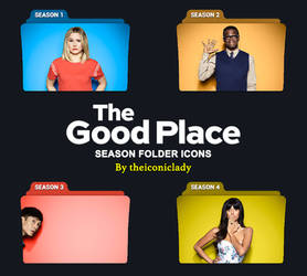 The Good Place Season Folder Icons