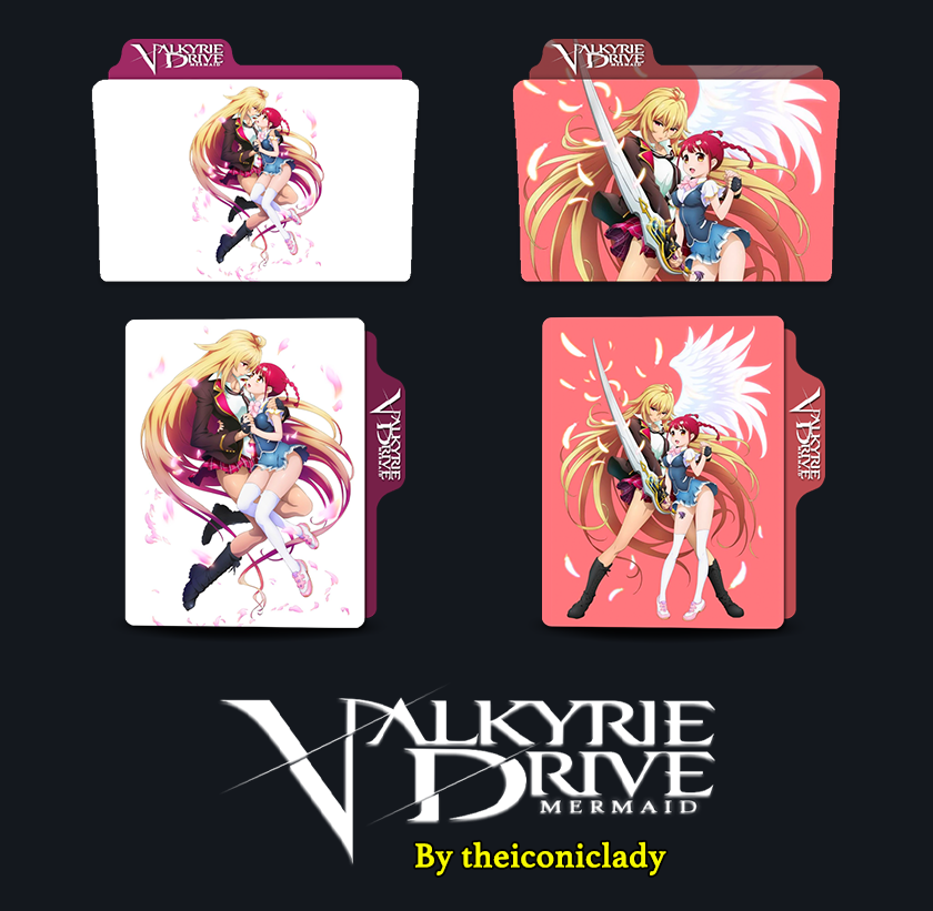 Valkyrie Drive: Mermaid Folder Icons by theiconiclady on DeviantArt