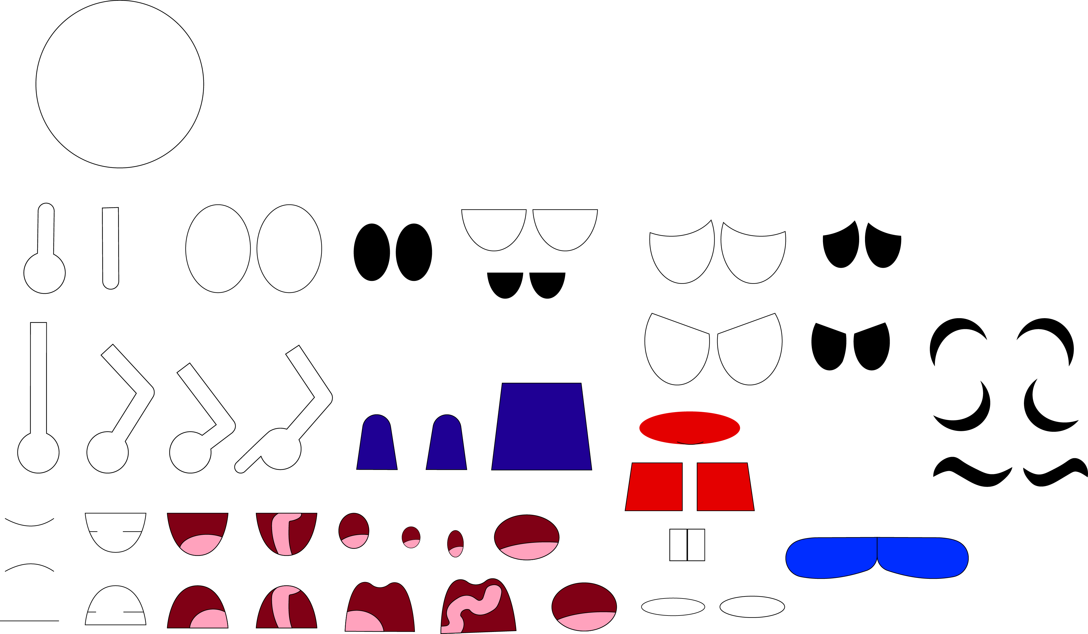 Jimmy The Human Character Builder/Sprite Sheet by Vissy1 on DeviantArt