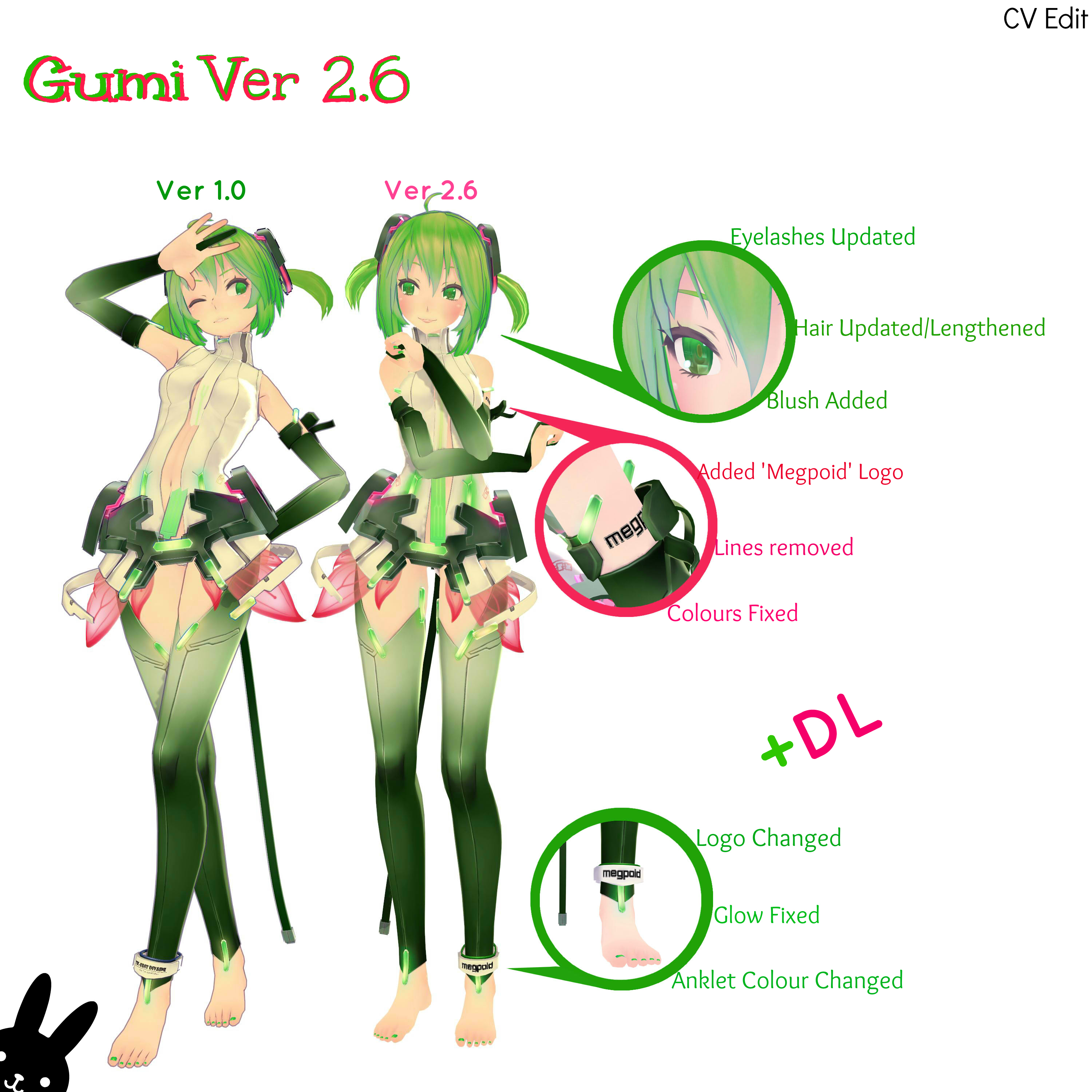 Gumi Megpoid TDA CV Edit 2.6