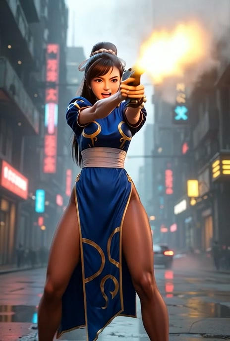 Chun-Li on the Prowl 02 by sagat13 on DeviantArt