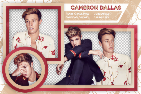 Pack png: Cameron Dallas