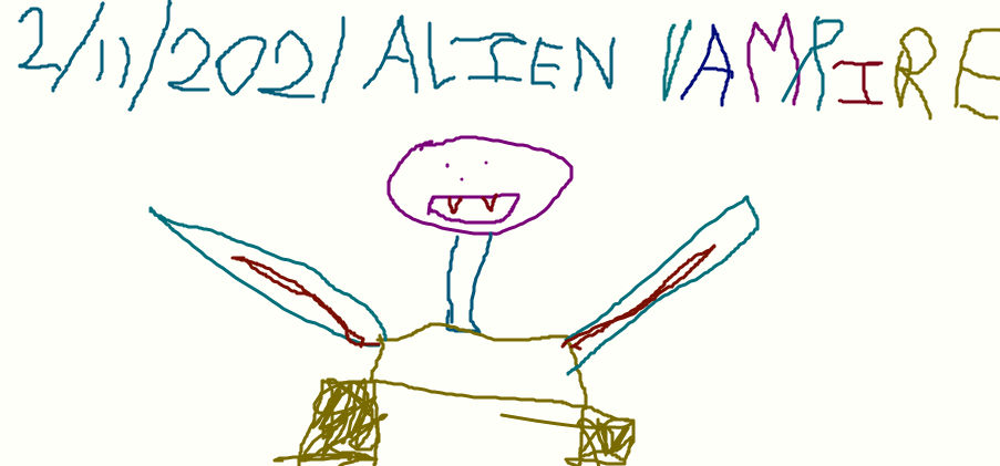2/11/2021 ALIEN VAMPIRE by artporn07 on DeviantArt