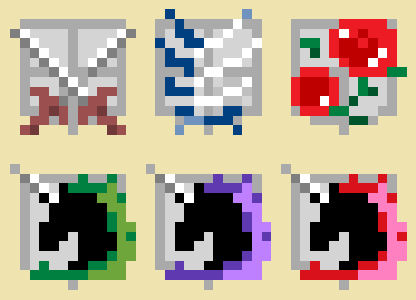 Attack on Titan Emblems icons