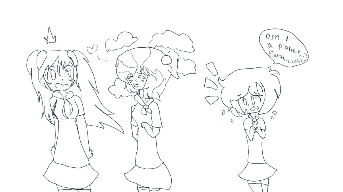Earth Sun And Pluto by arttackytangle on DeviantArt
