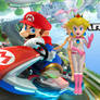 Mario Kart 8: Biker Peach +